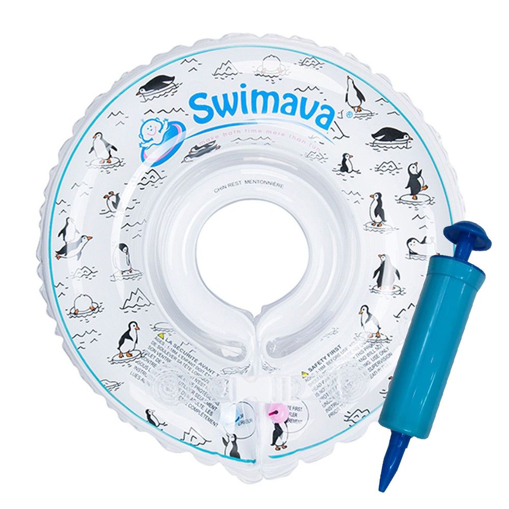 Swimava - G1嬰兒游泳脖圈-企鵝 (1-18個月，13kg以內)