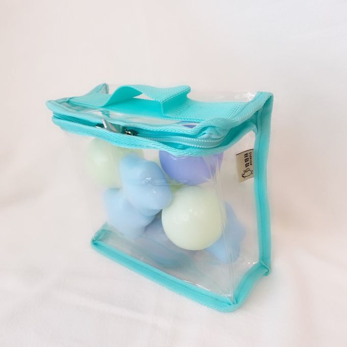 妞妞絲 - 透明收納袋-薄荷綠 (XXS)