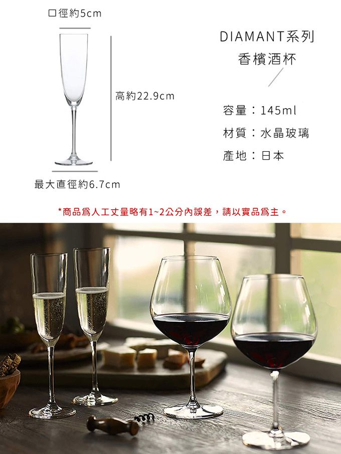TOYO-SASAKI GLASS 東洋佐佐木 - 日本製 紅酒杯485ml