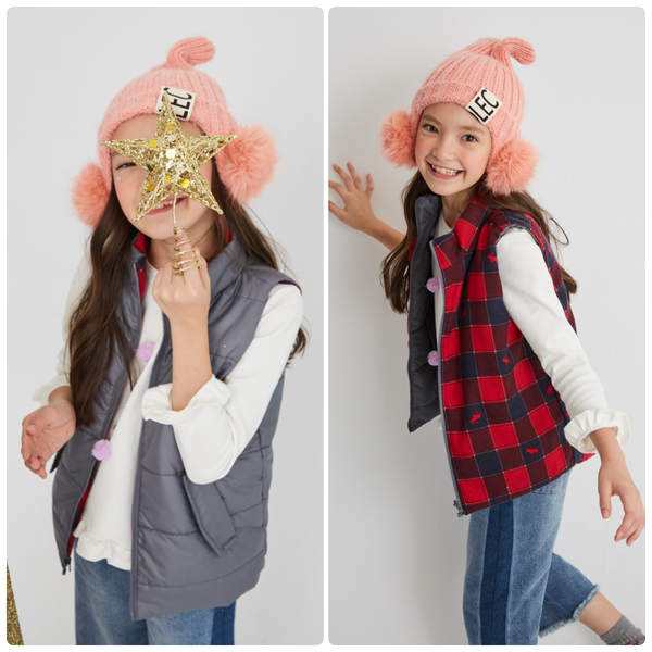 【麗嬰房Little moni 3M科技羽絨外套/背心】下雨沒帶傘也不怕～