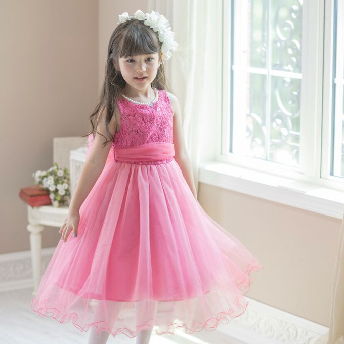 日本 Catherine Cottage - 夢幻層次蝴蝶結洋裝/小禮服-紫丁香