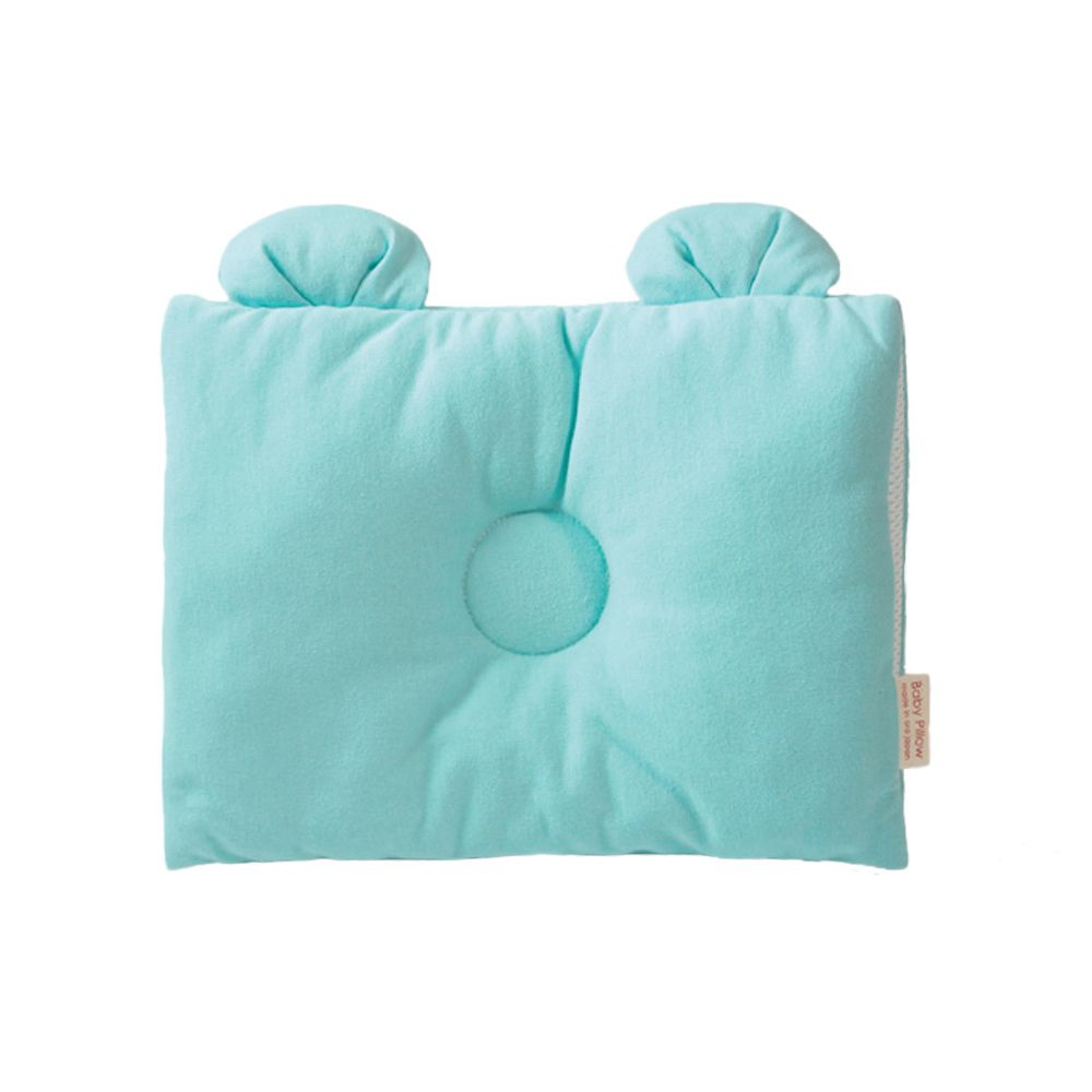 【Baby Pillow】兩用型透氣授乳臂枕-天空藍 (M (長 25 x 寬 20 + 4(耳朵) cm))