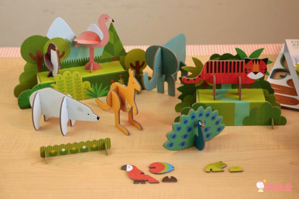 降臨曆來囉！【美國 Petit Collage】立體拼圖／降臨曆／塗鴉冊