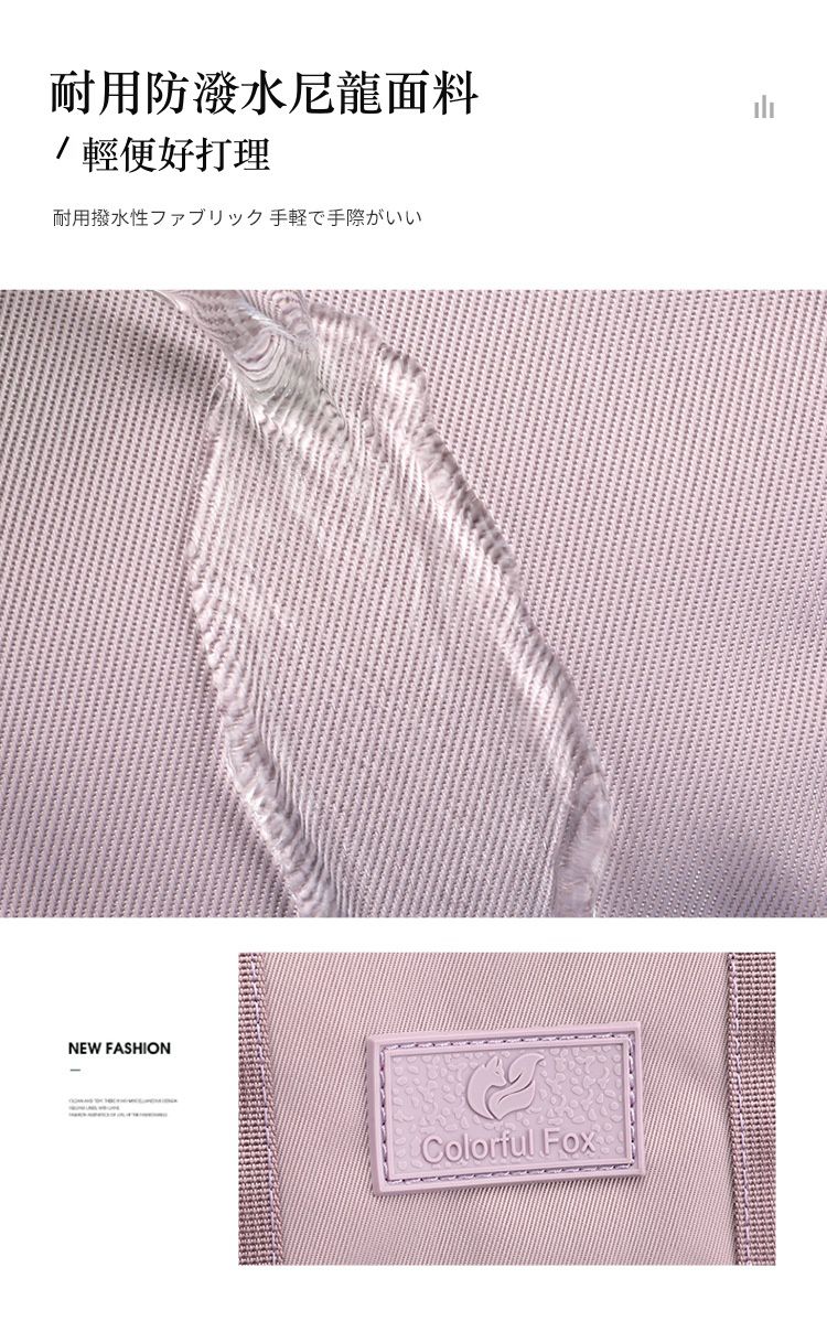 防潑水單肩/斜背小包-黑色 (17x20x12cm)