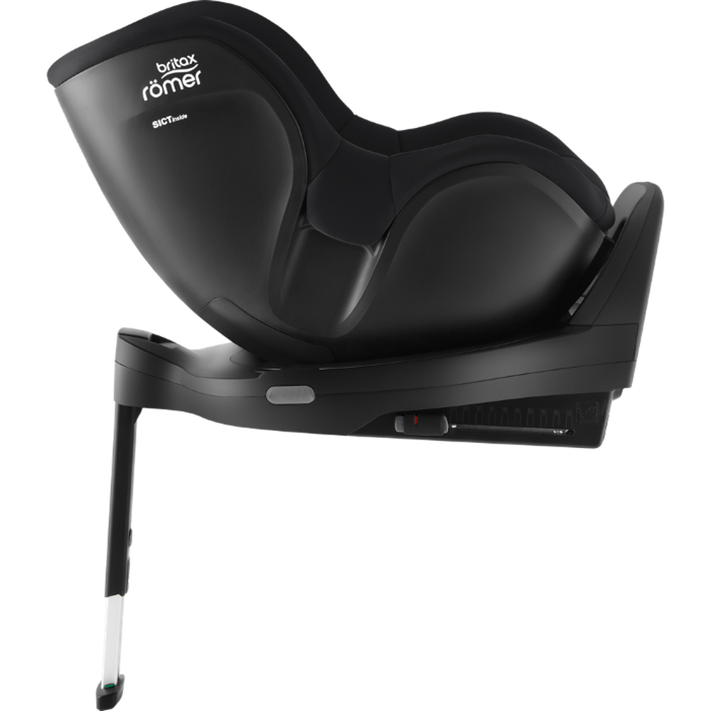 德國原裝Dualfix Pro ISOFIX 360度旋轉0-4歲汽座-宇宙黑-(贈皮椅保護墊)