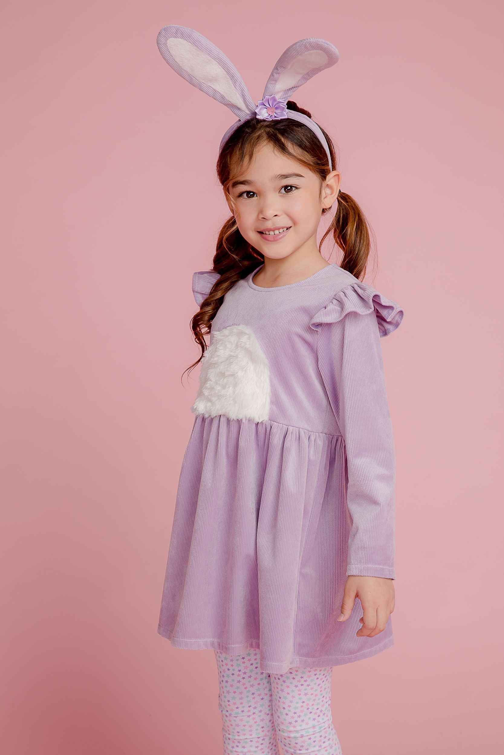 Love, Charlotte - 小兔子洋裝-兔子造型洋裝-內含洋裝+頭箍+內搭褲