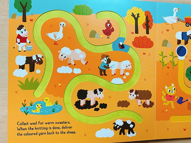 Trace & Slide :At the Farm 手指迷宮系列：農場歷險記