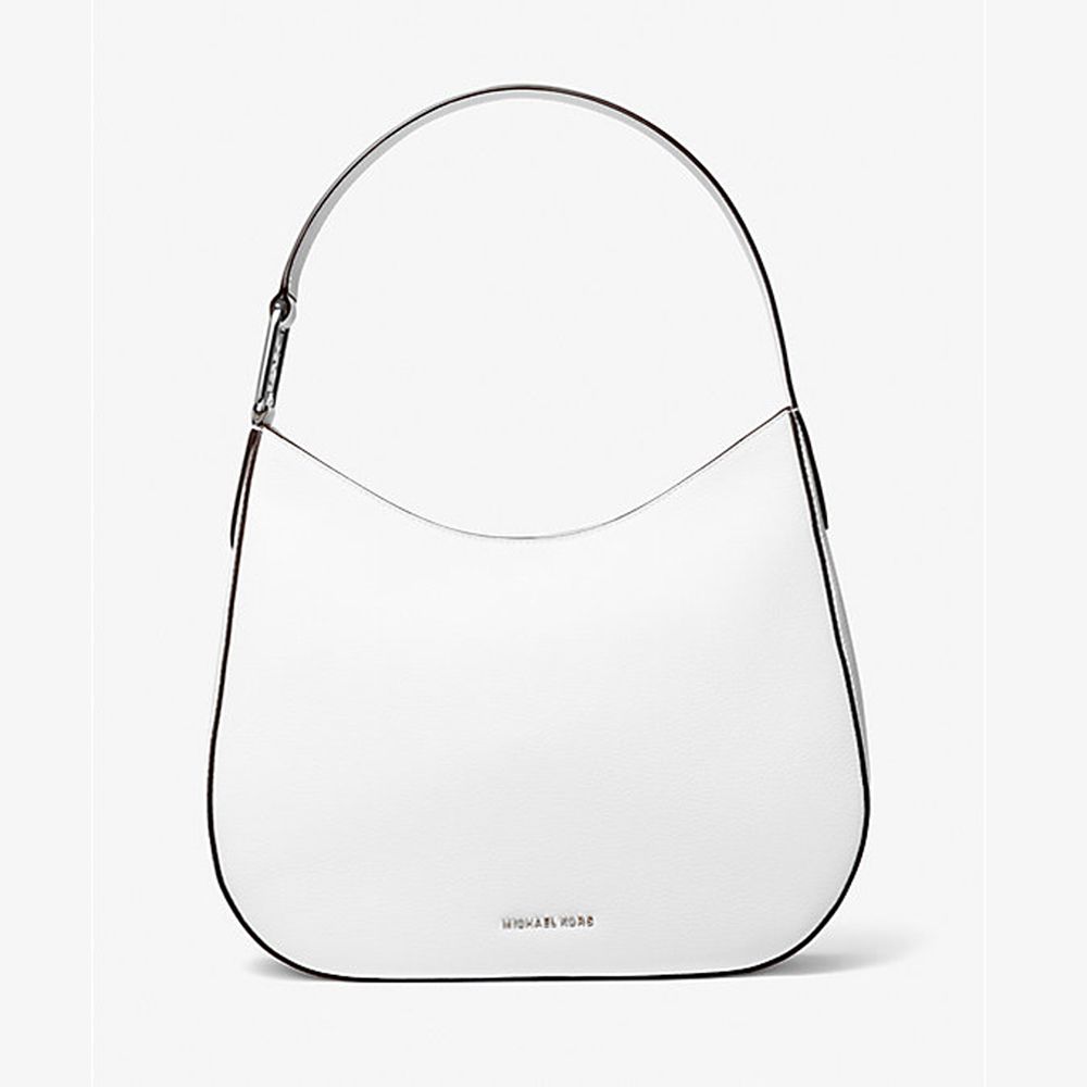 素色馬鞍包/肩背包 (白)