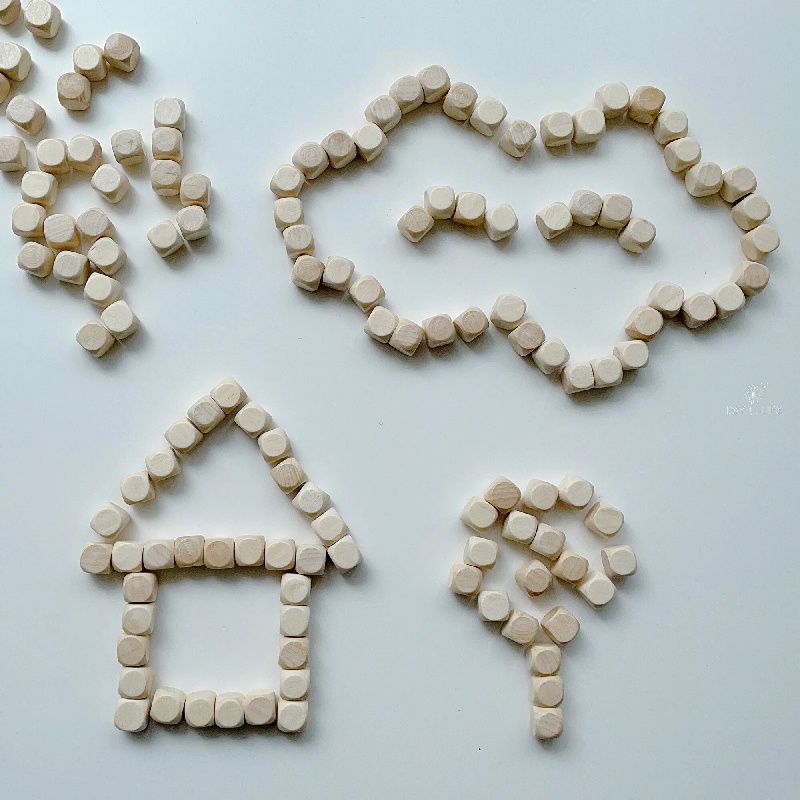 玩玩 Play - 荷木小立方木兒 (12MM)-400顆左右