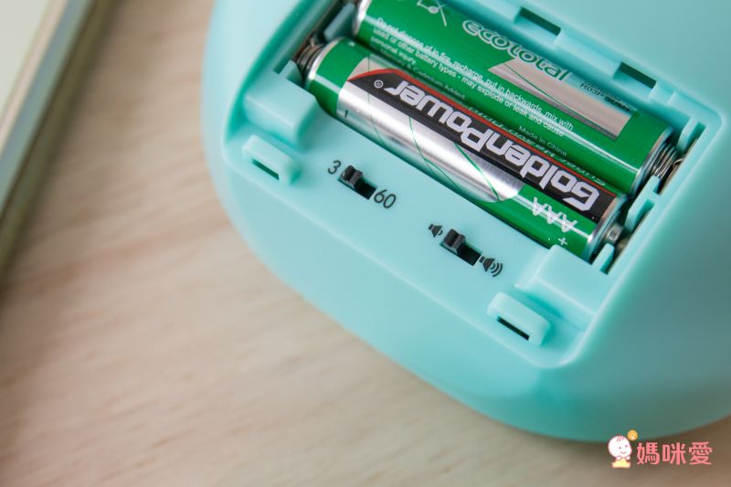 日本文具 SONIC - 時間流逝實感 倒數時鐘+時鐘-薄荷綠