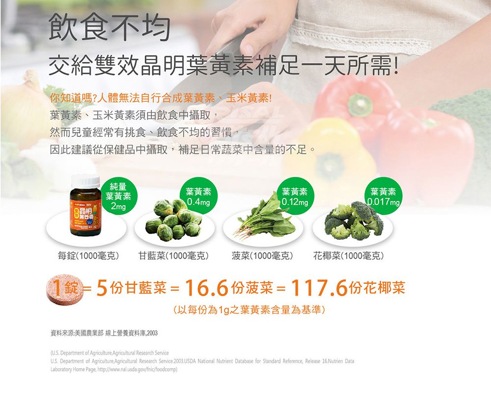 小兒利撒爾-雙效晶明葉黃素-游離型(FloraGLO)-32錠/瓶