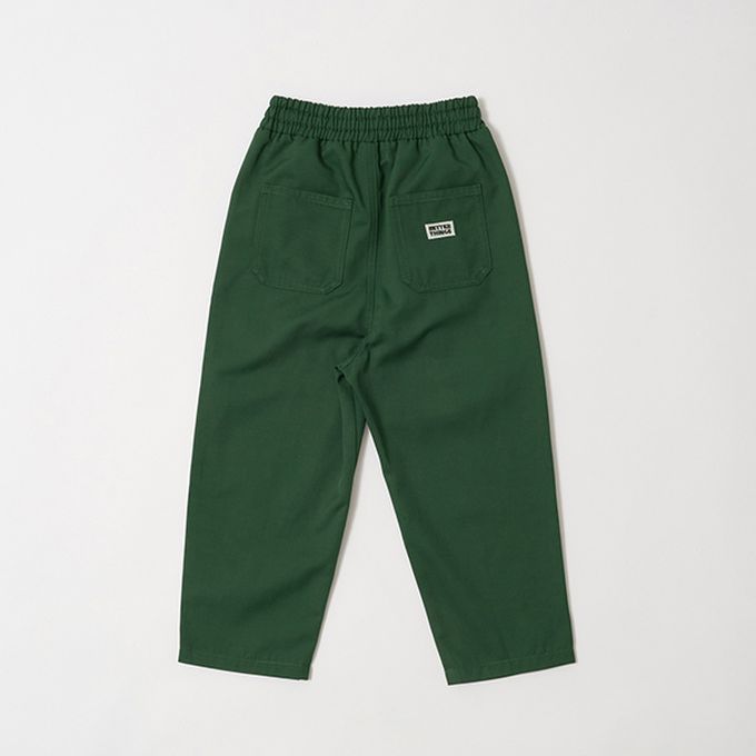 日本 b-ROOM - 挺版舒適廓形長褲-卡其