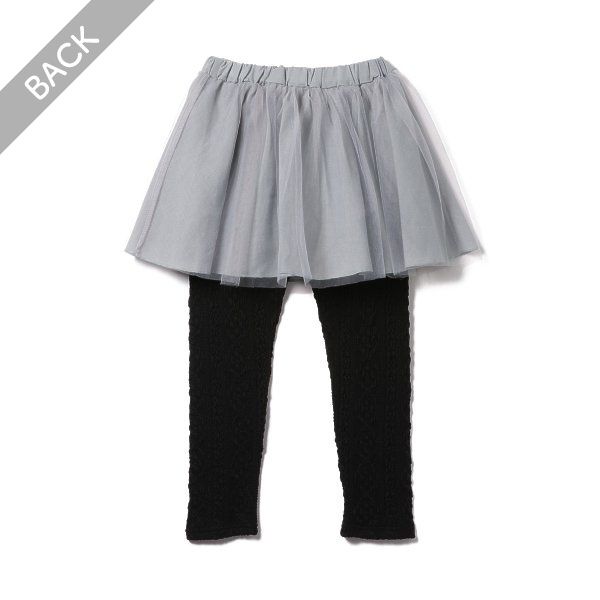 日本西松屋 - 夢幻澎澎紗褲裙-粉紫