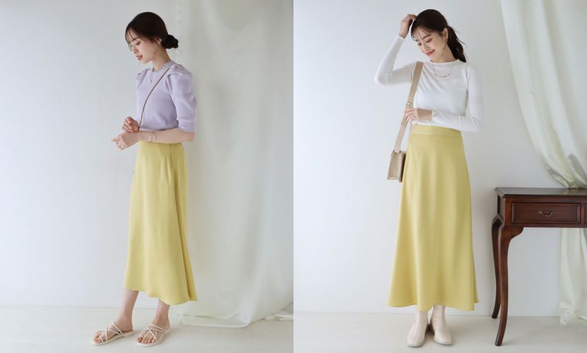 日本 BLUE EAST - 定番熱銷 甜美剪裁長裙-灰米