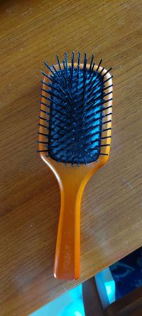 AVEDA - 隨行按摩梳-平行輸入-長約19.8cm 寬約6.8cm 高約3.5cm (梳齒+木頭高度)  帶梳齒部分的尺寸為：9x5cm