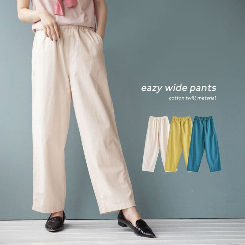 日本 zootie - 純棉修身輕薄百搭直筒褲-芥末黃