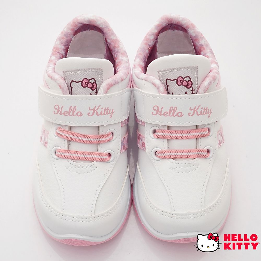 HELLO KITTY - 臺灣製凱蒂貓休閒運動鞋(中小童款)-白