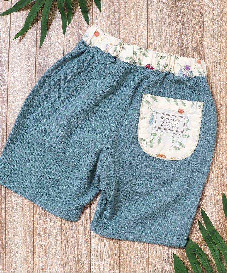 日本 apres les cours - 時髦風格工裝短褲-格子-灰