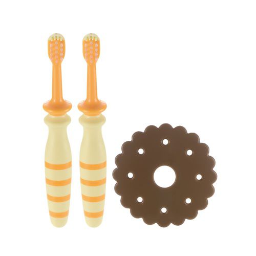 牙科大學共同研發【日本 Richell】 五階段乳齒訓練牙刷