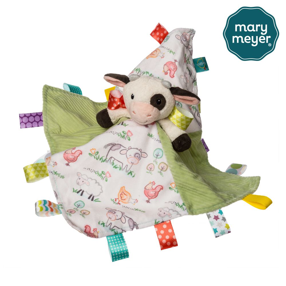 標籤親膚安撫巾-鄉村小牛波波