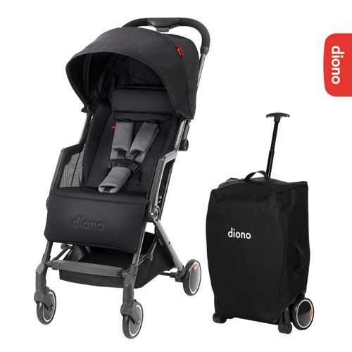 Diono - 西雅圖 璀沃斯 Diono TT 車 - 輕便型行李式秒收嬰幼兒推車-黑立方
