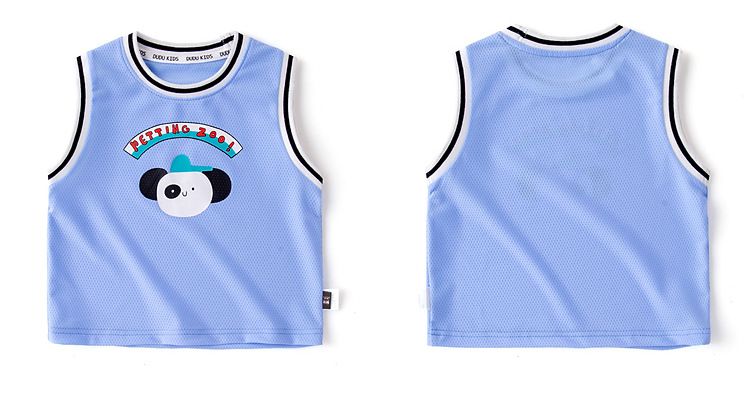 網眼運動風寬寬短褲-英文字母A-白色