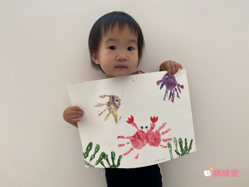 媽媽友 mamayo - 無毒手指膏6色組(附教學手冊)-一般色-紅黃白藍綠黑-50ml/色