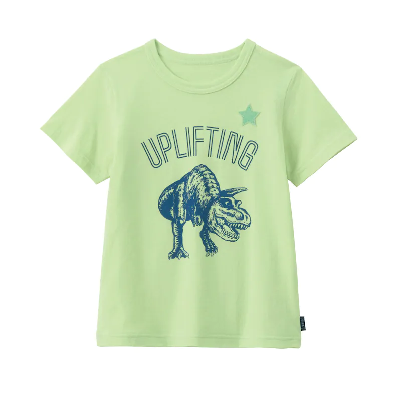 日本千趣會 - GITA 天竺棉印花短T-海洋魚群-薄荷