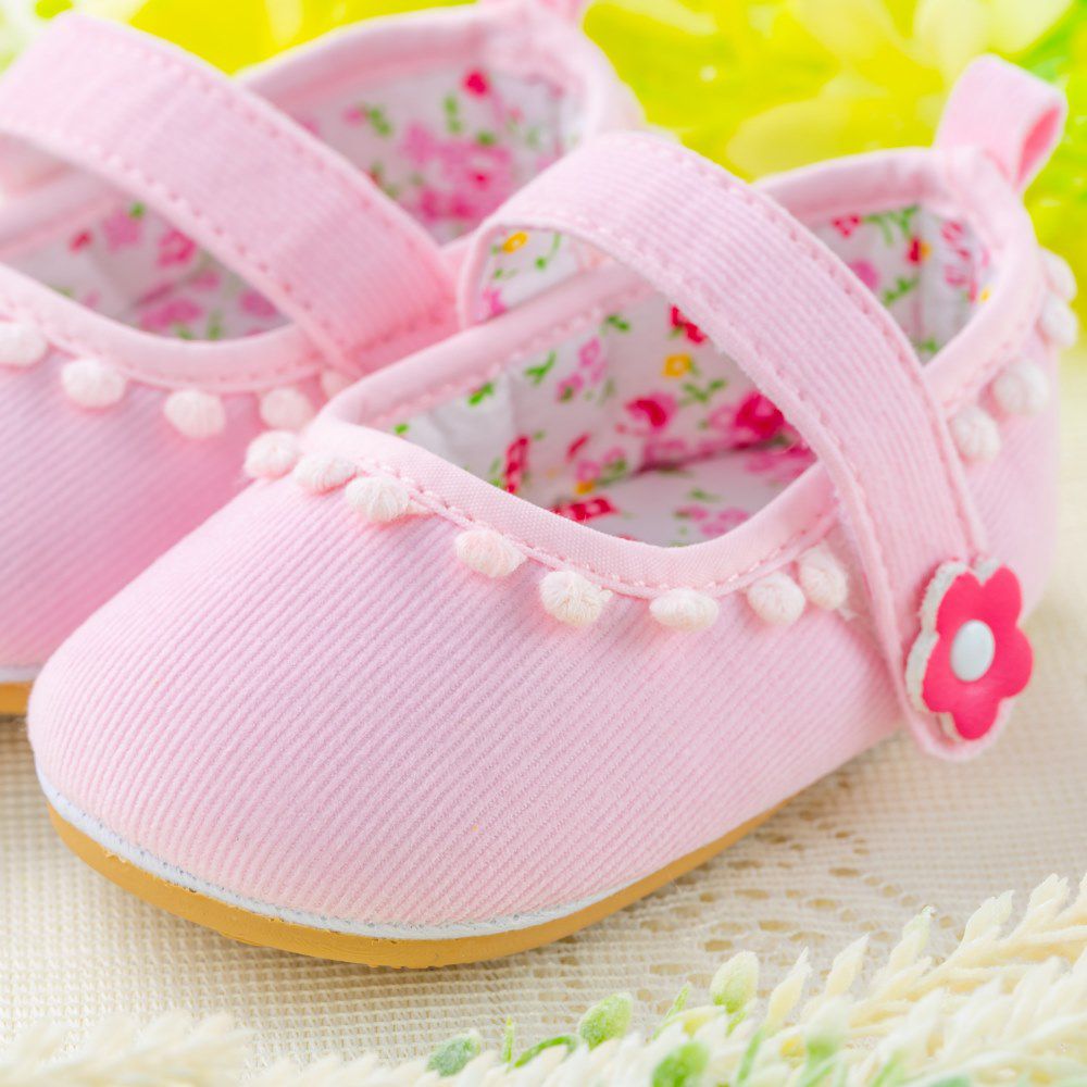 nikokids - 軟Q底學步鞋-粉色(SG578)