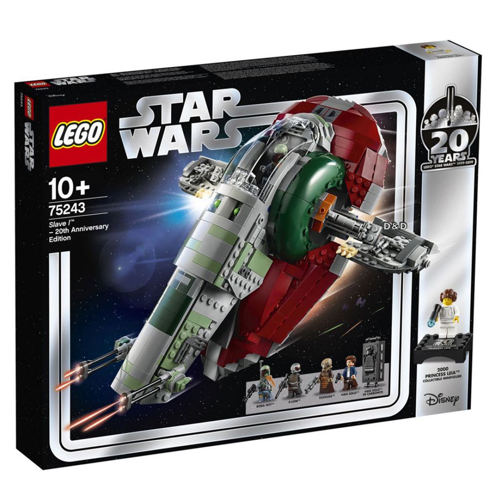 樂高 STAR WARS 星際大戰系列 - Slave l™ – 20th Anniversary Edition 75243-1007pcs