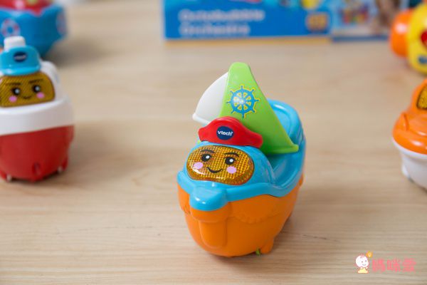 Vtech - 2合1嘟嘟戲水洗澡玩具系列-微笑帆船