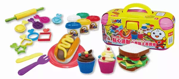 CP值高可重複玩！【風車圖書】造型小麥黏土