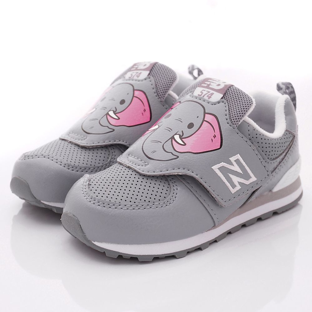 New Balance - NB紐巴倫童鞋-574系列機能學步鞋(寶寶段)-灰