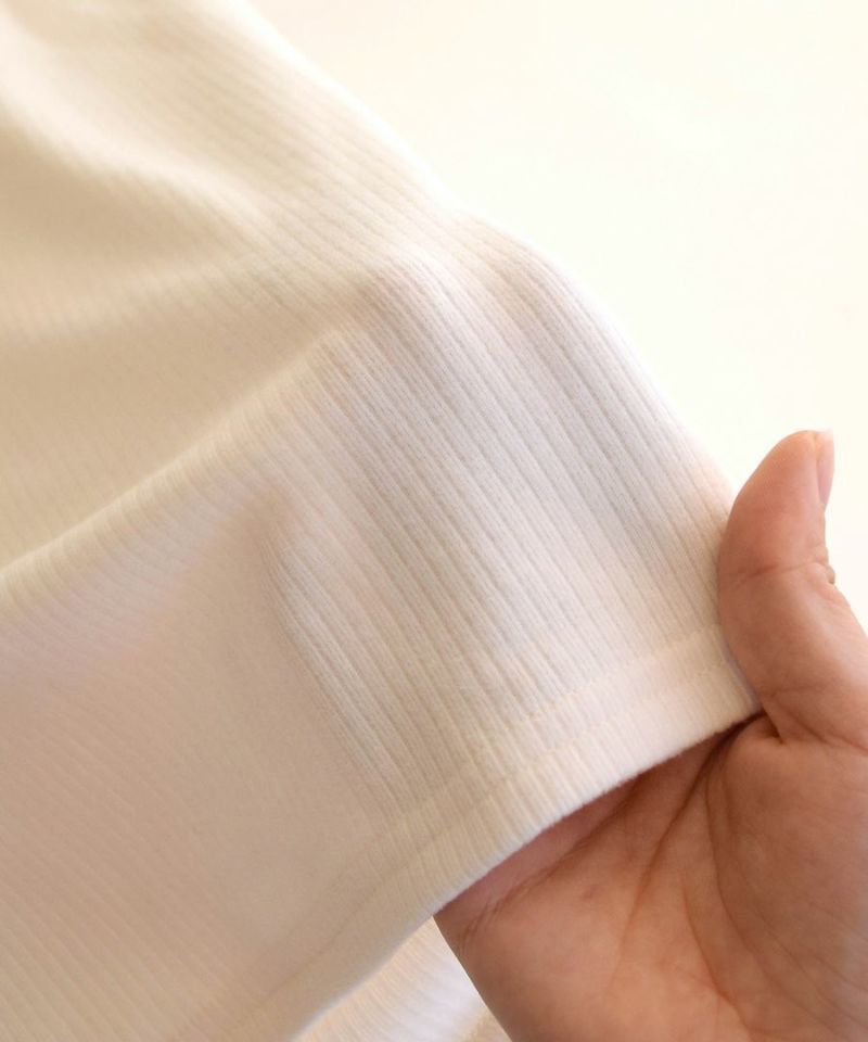 日本 zootie - 舒膚羅紋彈性刷毛薄長袖上衣-圓領-祖母綠