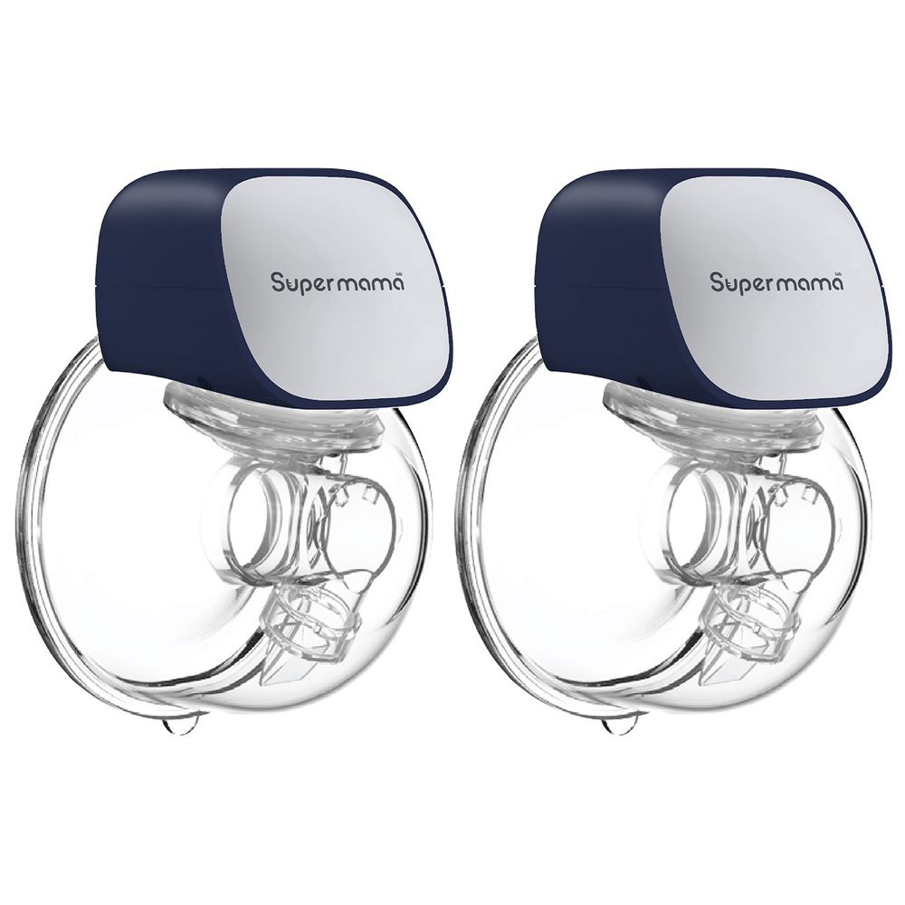 Supermama - Air電動吸乳器-雙邊組(含27mm矽膠罩)