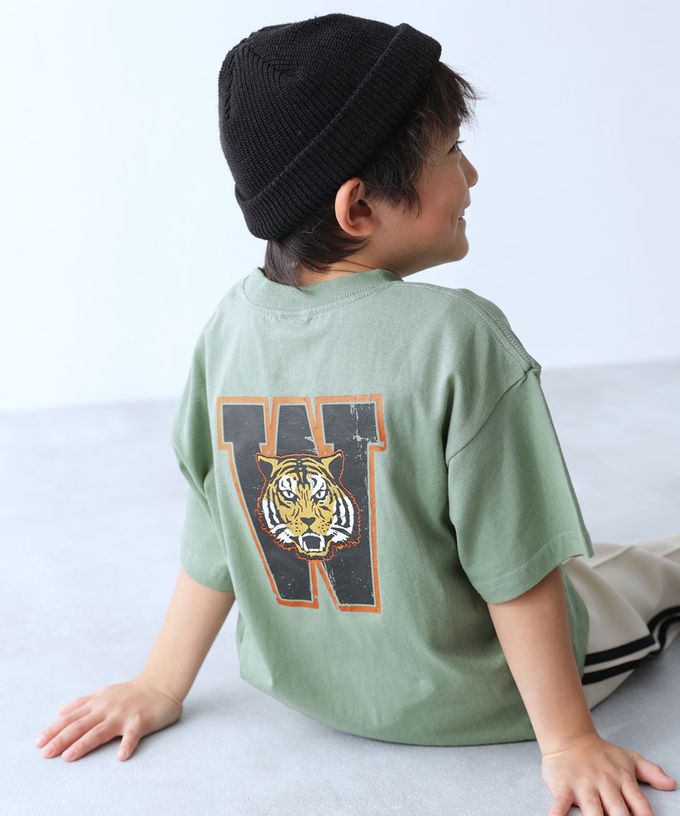 日本 devirock - 純棉定番短袖上衣-鬆餅菜單-粉紅