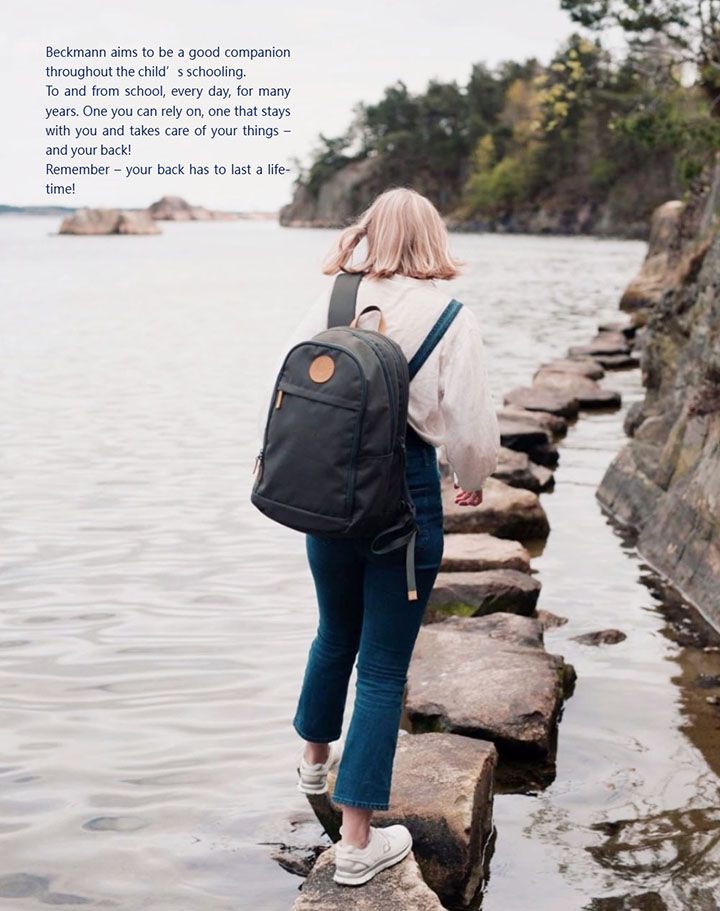 Beckmann - 小大人護脊後背包 26L-玫紅