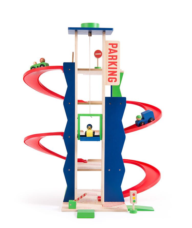 Moulin Roty - 木質立體停車場