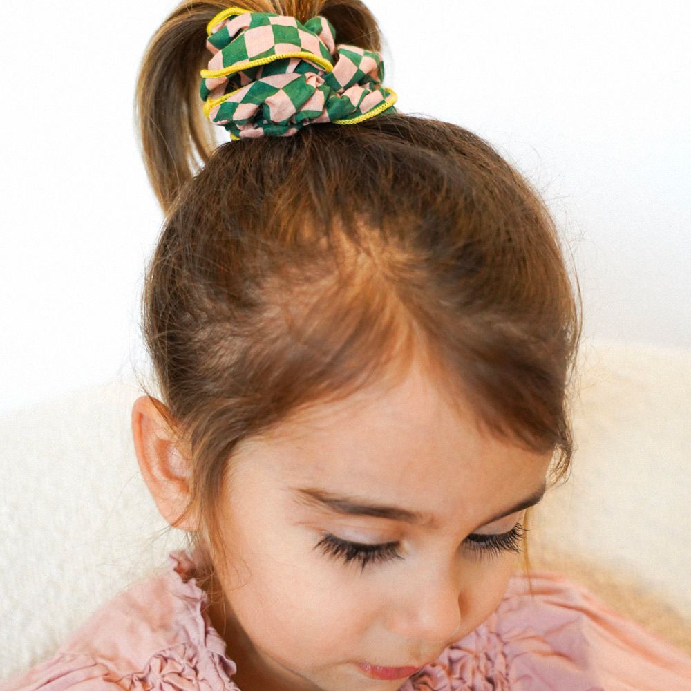 丹麥 GRECH & CO. - 髮束二入組-海水藍+砂灰 (適用於2歲以上)