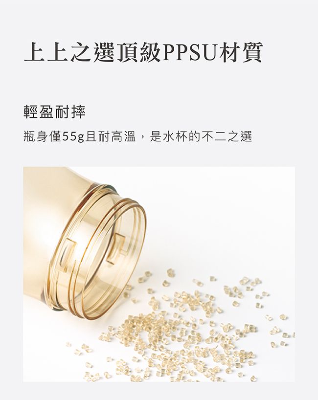 Simba 小獅王辛巴 - 好樂飲PPSU防漏滑蓋學習水杯-安安藍