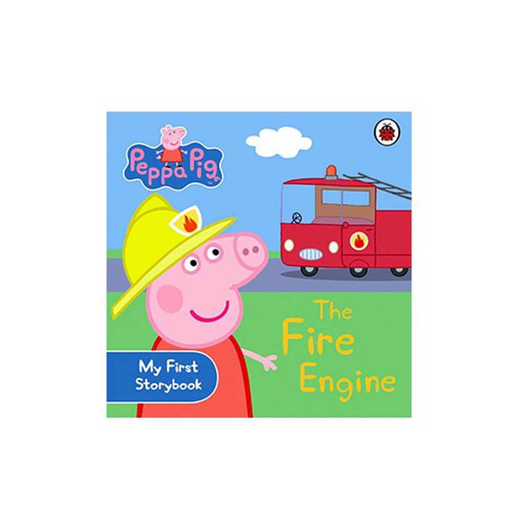 Peppa Pig 佩佩豬 - 厚頁書-消防車