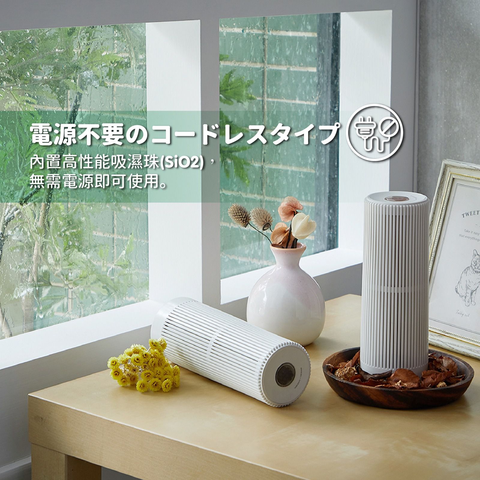 ikiiki 伊崎 - 無線除濕棒(單入/不含還原座)
