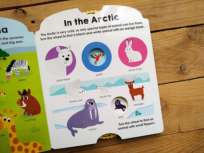 Priddy Learning: My First Animals 我的第一本動物轉盤書（厚頁書）