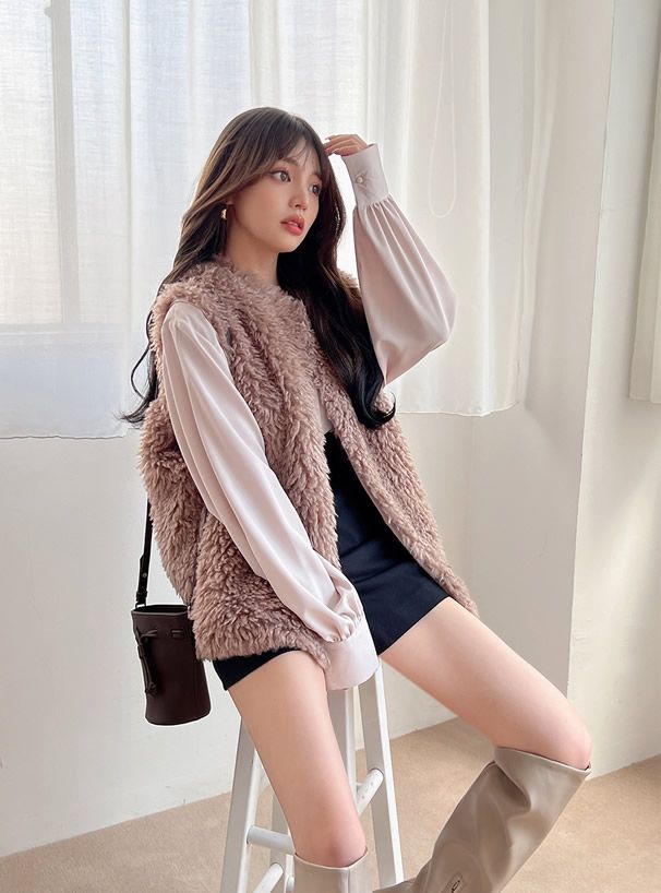 日本 GRL - 水手翻領澎澎長袖襯衫-天使白 (F)