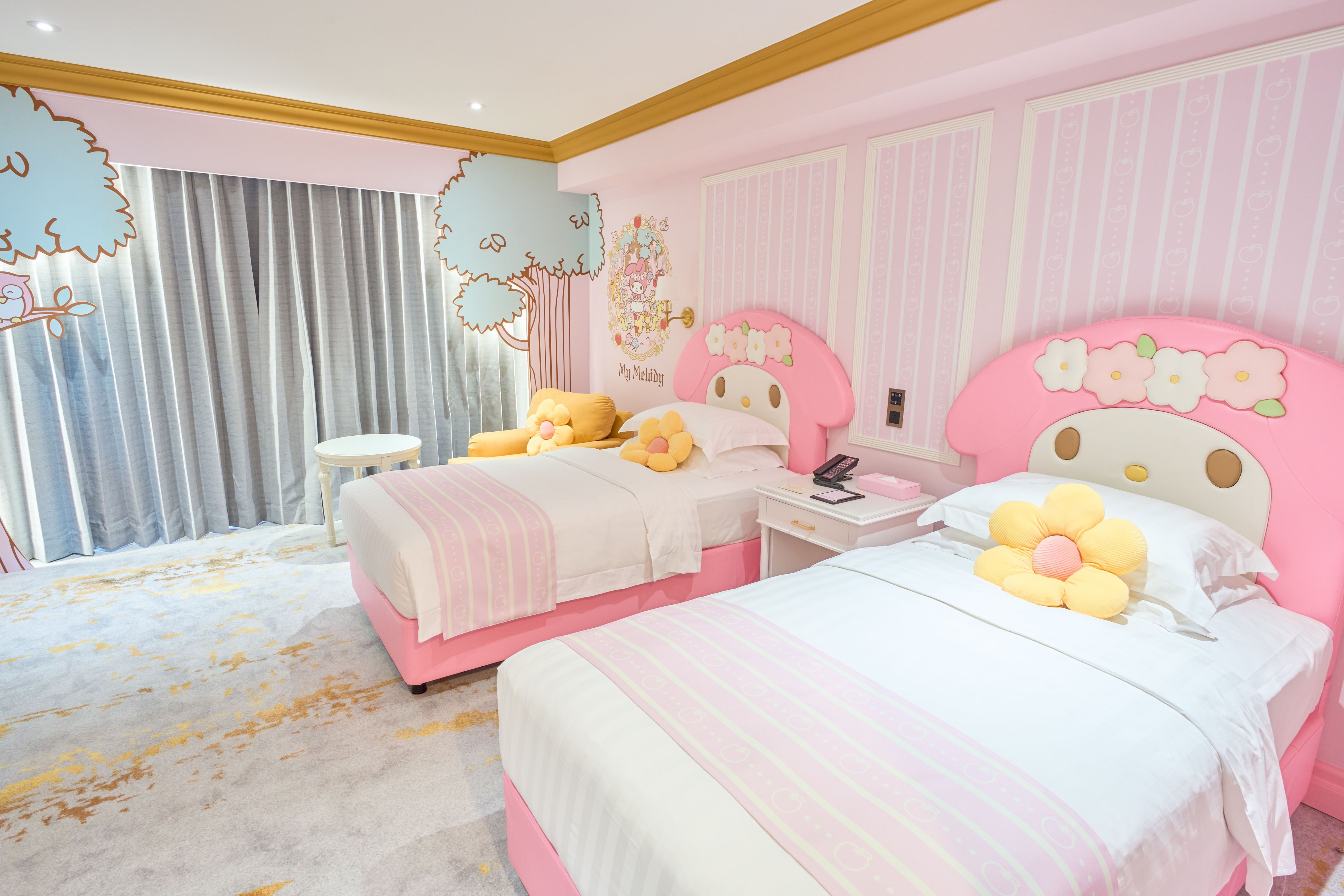 全新三麗鷗主題親子房！【高雄漢來大飯店】夢幻登場