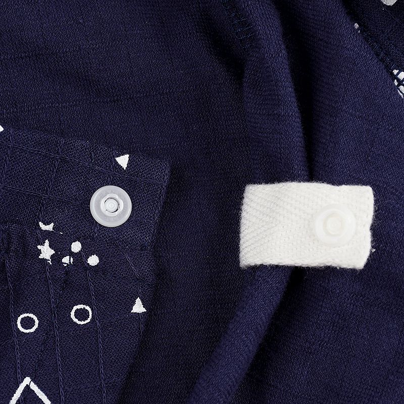 akachan honpo - 短袖涼爽兔裝-深藍色