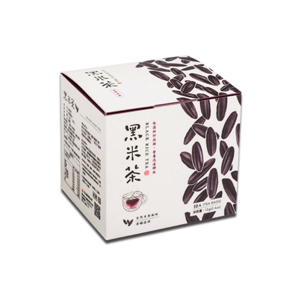 玉山碾米 - 黑米茶-120克/盒