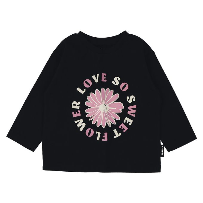 日本 ZOOLAND - [推薦]定番印花薄長袖上衣-莓果甜甜圈-蜜桃粉紅