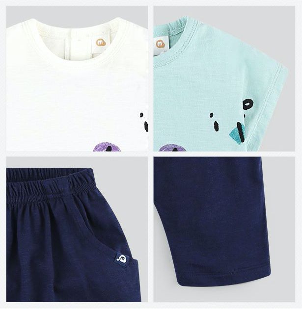 韓國 milk mile - 墨鏡鱷魚套裝-薄荷綠