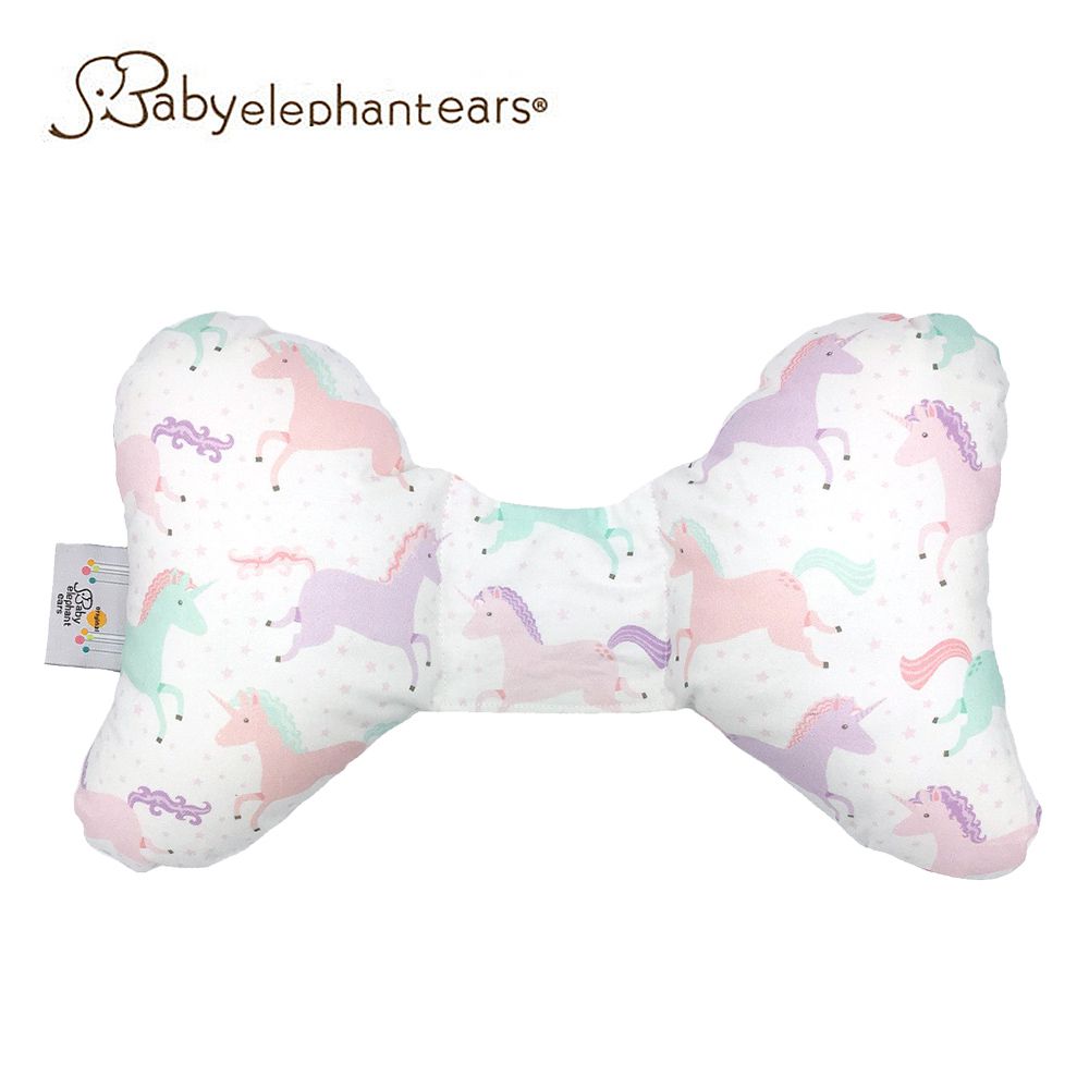 美國 Baby elephant ears - Baby Elephant Ears 寶寶護頸枕-菱格幾何